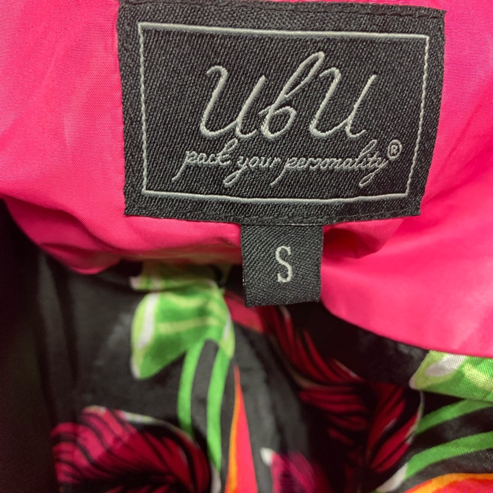 UBU Hot Pink Quilted Floral Jacket Size S 40” - Picture 4 of 10